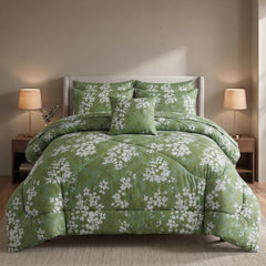 QUILTED SUMMER COMFORTER SET- 7 PCS