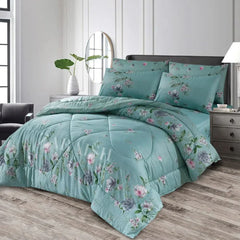 Double Bed 6 pc Winter Razai Set (Heavy Filling) DZ-22