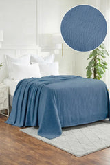 Zig-Zag Chevron All-Season Cotton Bedding Blanket DZ-5