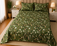 PREMIUM COTTON KING BEDSHEET 3 PCS