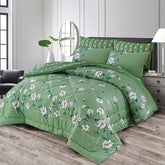 Double Bed 6 pc Winter Razai Set (Heavy Filling) DZ-17