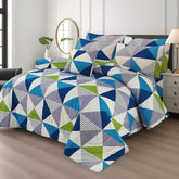 Double Bed 6 pc Winter Razai Set (Heavy Filling) DZ-28