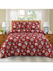 MICR-116 PREMIUM COTTON KING BEDSHEET 3 PCS