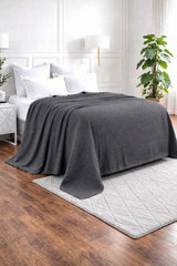 Zig-Zag Chevron All-Season Cotton Bedding Blanket DZ-6