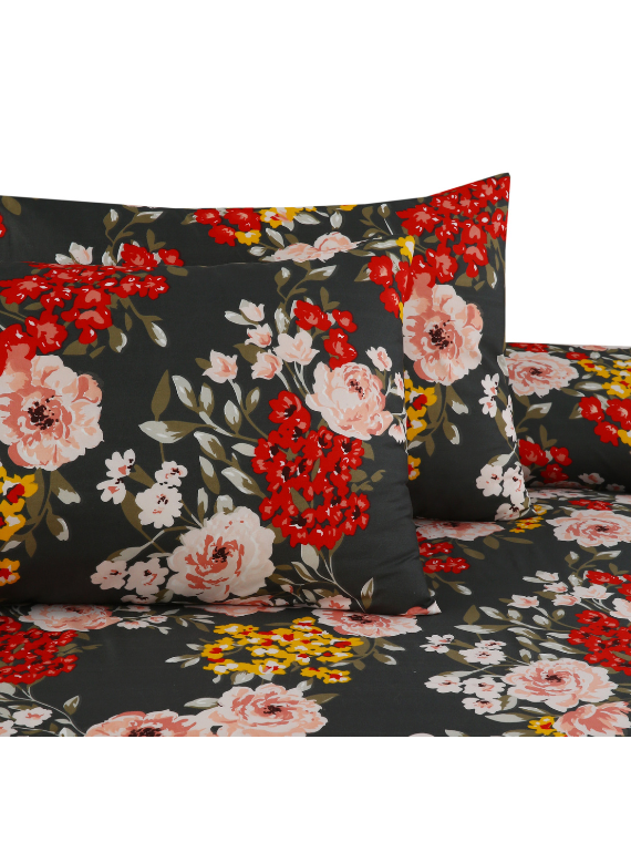 MICR-119 PREMIUM COTTON KING BEDSHEET 3 PCS
