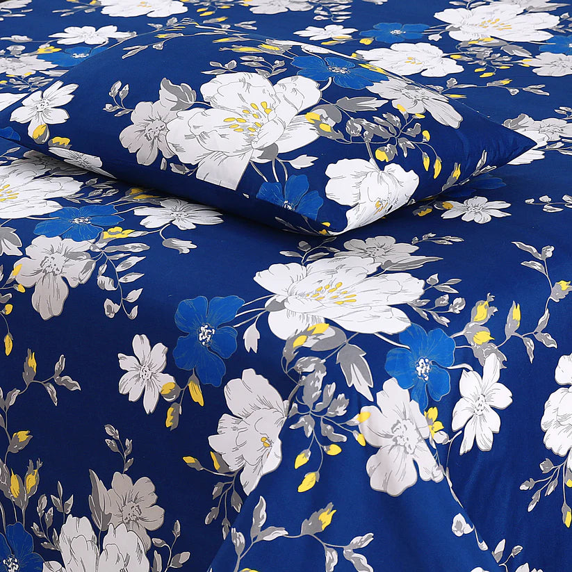 MICR-02 PREMIUM COTTON KING BEDSHEET 3 PCS