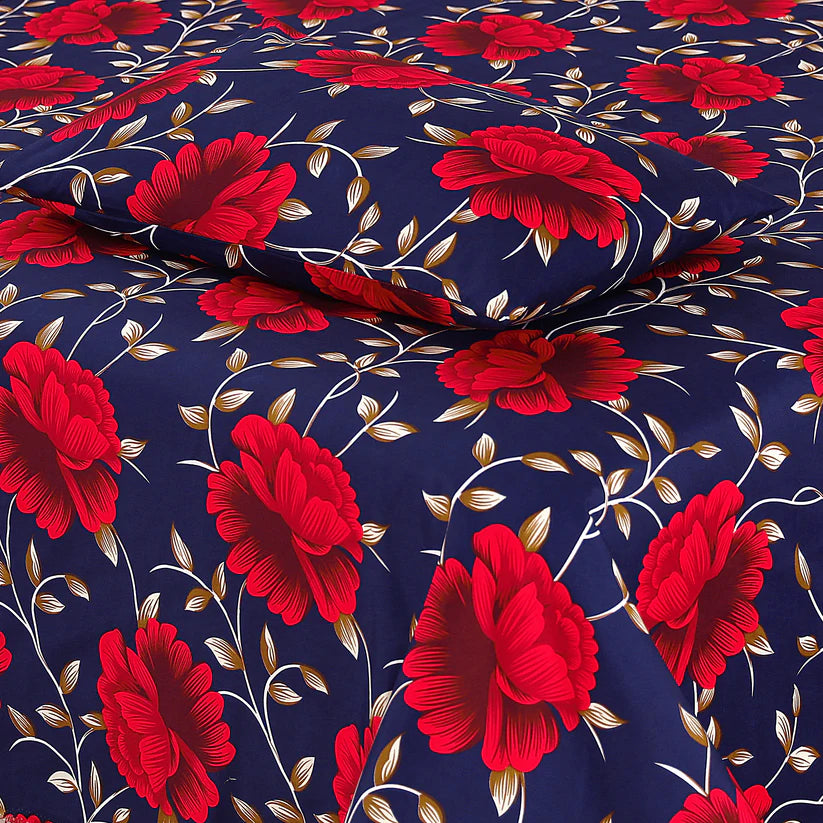 CLASSIC BAR PRINTED PURE COTTON BEDSHEET NL-14