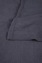 Zig-Zag Chevron All-Season Cotton Bedding Blanket DZ-6