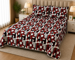 MIDNIGHT OSIS  COTTON KING BEDSHEET 3 PCS