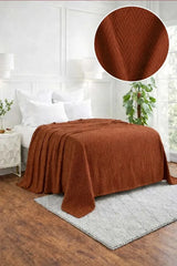Zig-Zag Chevron All-Season Cotton Bedding Blanket DZ-7