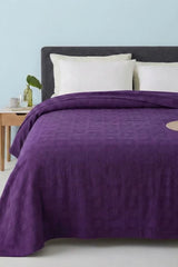 Elegant Purple Thermal Blanket 72x90 Inches | 300 GSM DZ-12