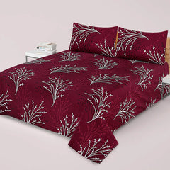 MICR-05 PREMIUM COTTON KING BEDSHEET 3 PCS