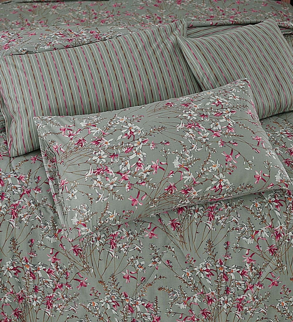 7 Pcs Comforter Set DZ-59 ( light weight filling )