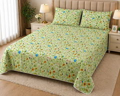PRINTED PURE COTTON BEDSHEET ASH-5101