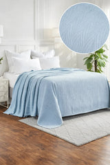 Zig-Zag Chevron All-Season Cotton Bedding Blanket DZ-9