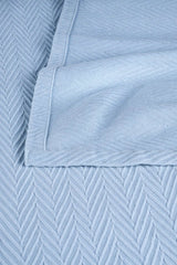 Zig-Zag Chevron All-Season Cotton Bedding Blanket DZ-9