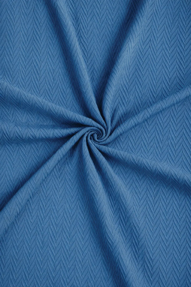 Zig-Zag Chevron All-Season Cotton Bedding Blanket DZ-5