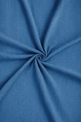 Zig-Zag Chevron All-Season Cotton Bedding Blanket DZ-5
