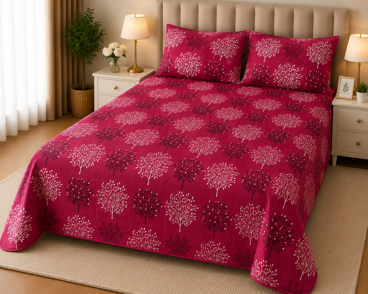 ANTIRE PREMIUM COTTON KING BEDSHEET 3 PCS