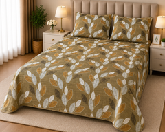 DZ-1031 PREMIUM COTTON KING BEDSHEET 3 PCS