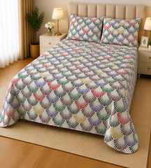 PLUMLKIN PREMIUM COTTON KING BEDSHEET 3 PCS