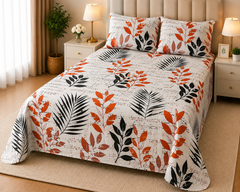 ROUND - PREMIUM COTTON KING BEDSHEET 3 PCS