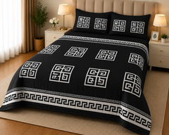DIVINE PREMIUM PURE COTTON KING BEDSHEET 3 PCS