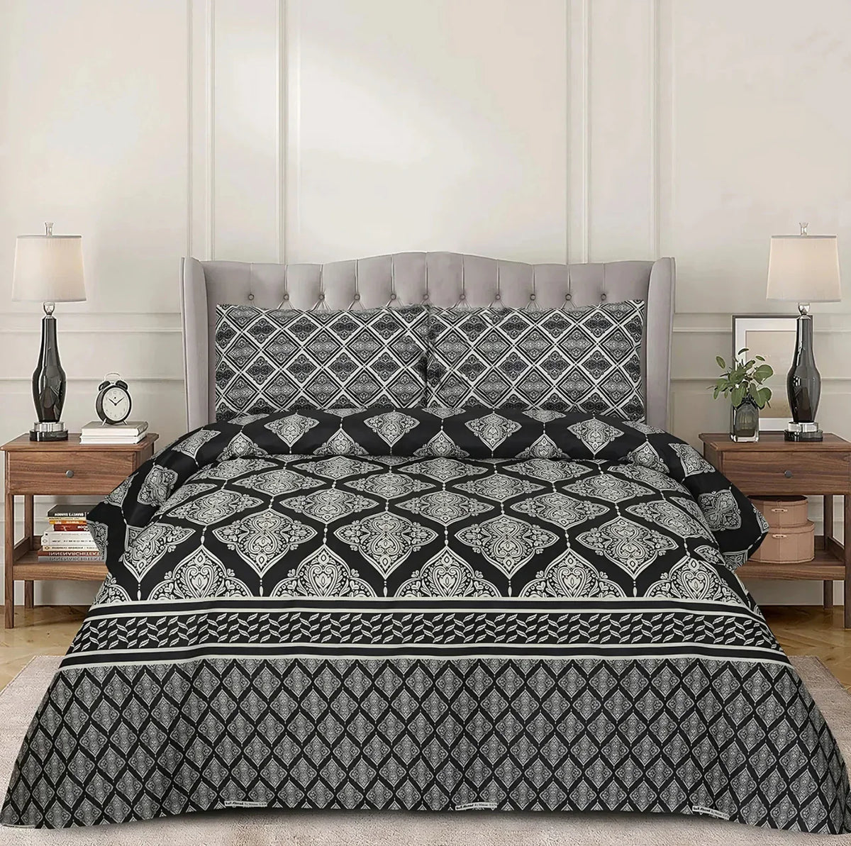 XIO COTTON BEDSHEET 3 PCS