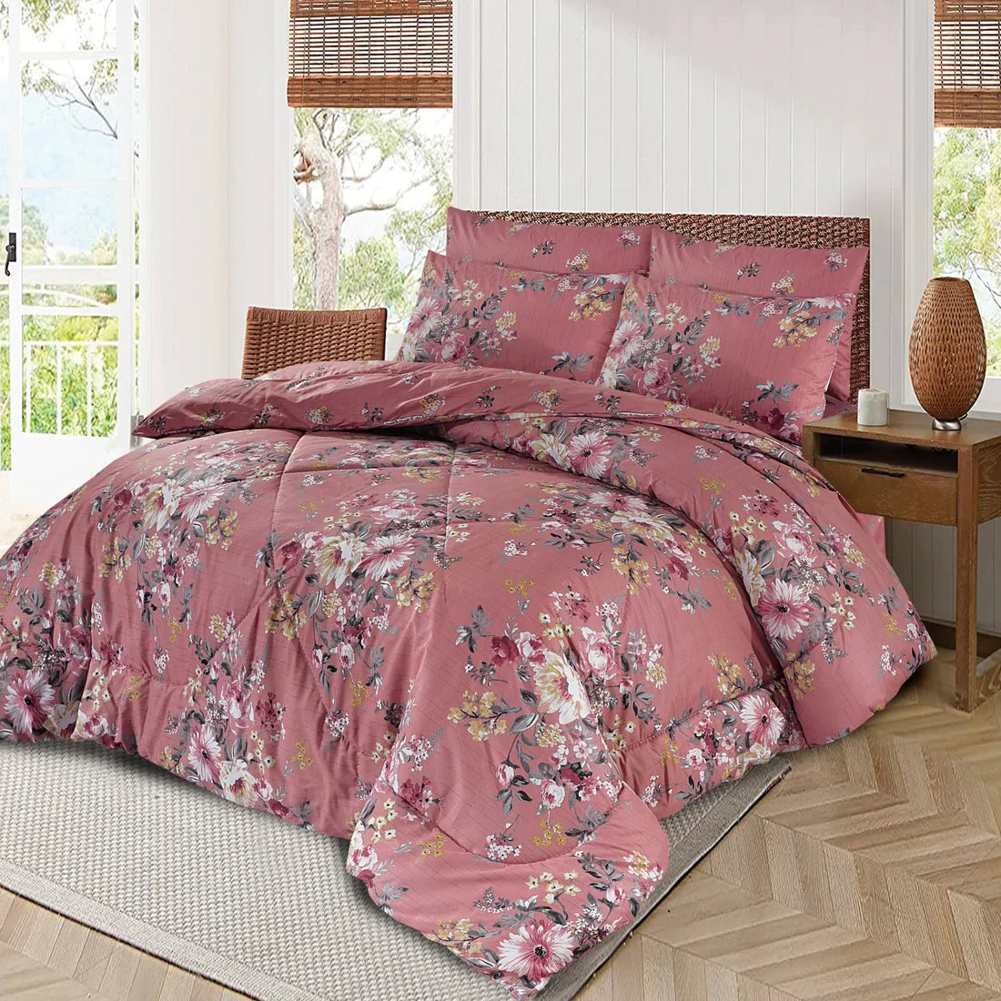 7 Pcs Comforter Set DZ-22