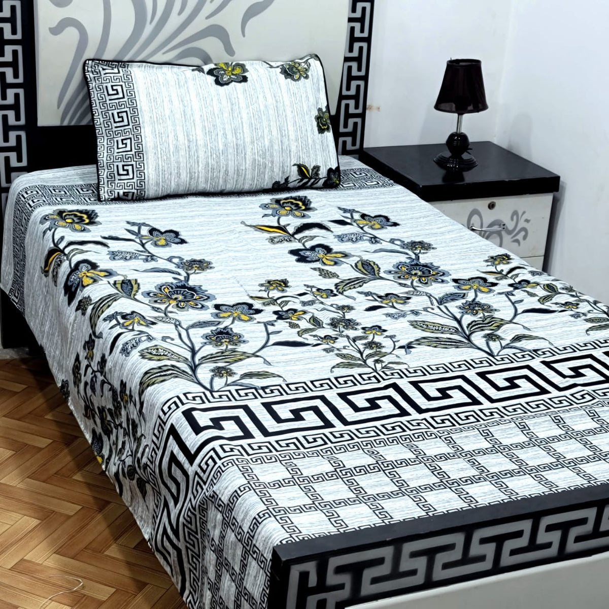 4-PCS SINGLE (PAIR) BEDSHEET-0251