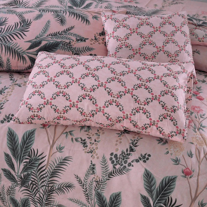 7 Pcs Comforter Set DZ-70 ( light weight filling )