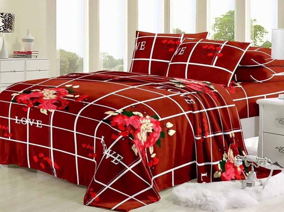 Luxury Plush Fleece Blanket-king-DS0026