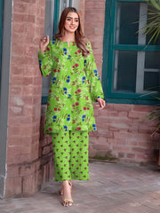2 Piece – Cotton Digital Print Suit ( Nishat LS62)