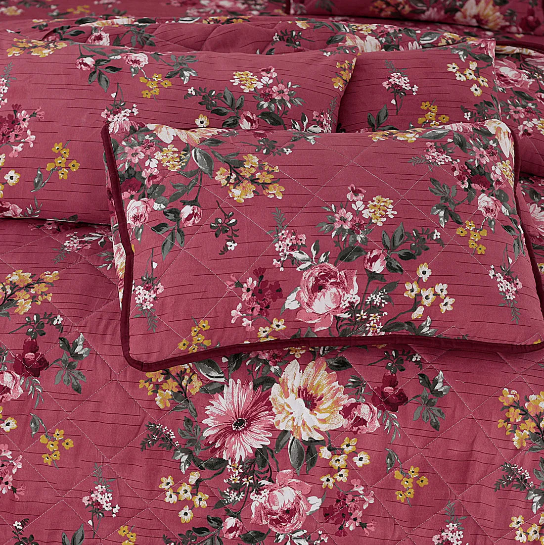 7 Pcs Comforter Set DZ-51 ( light weight filling )