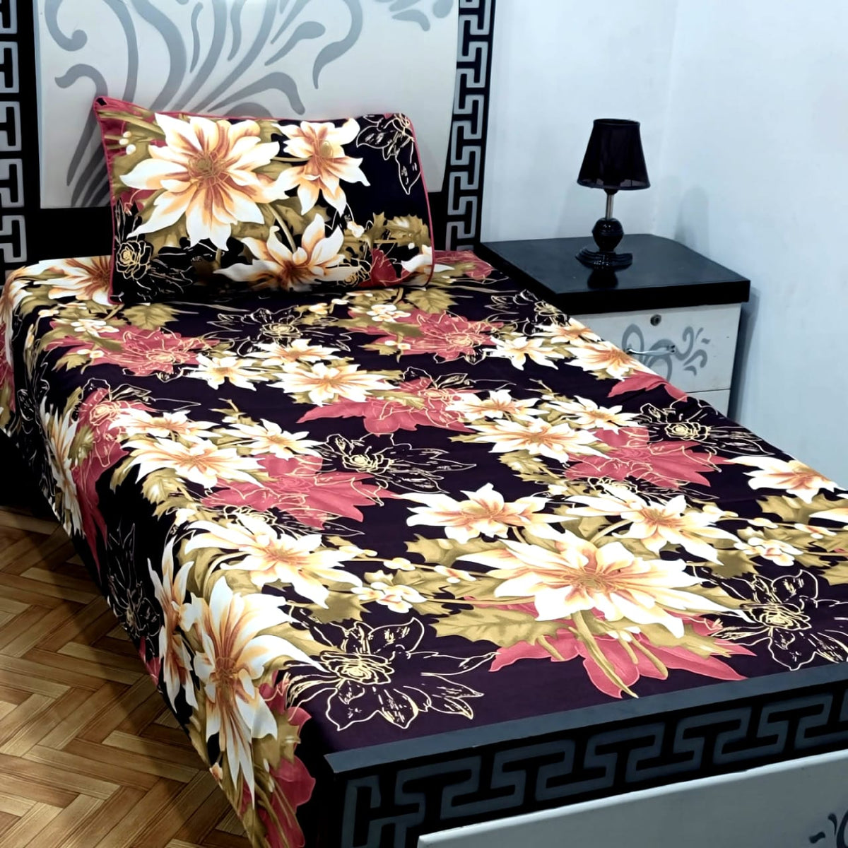 4-PCS SINGLE (PAIR) BEDSHEET-0248