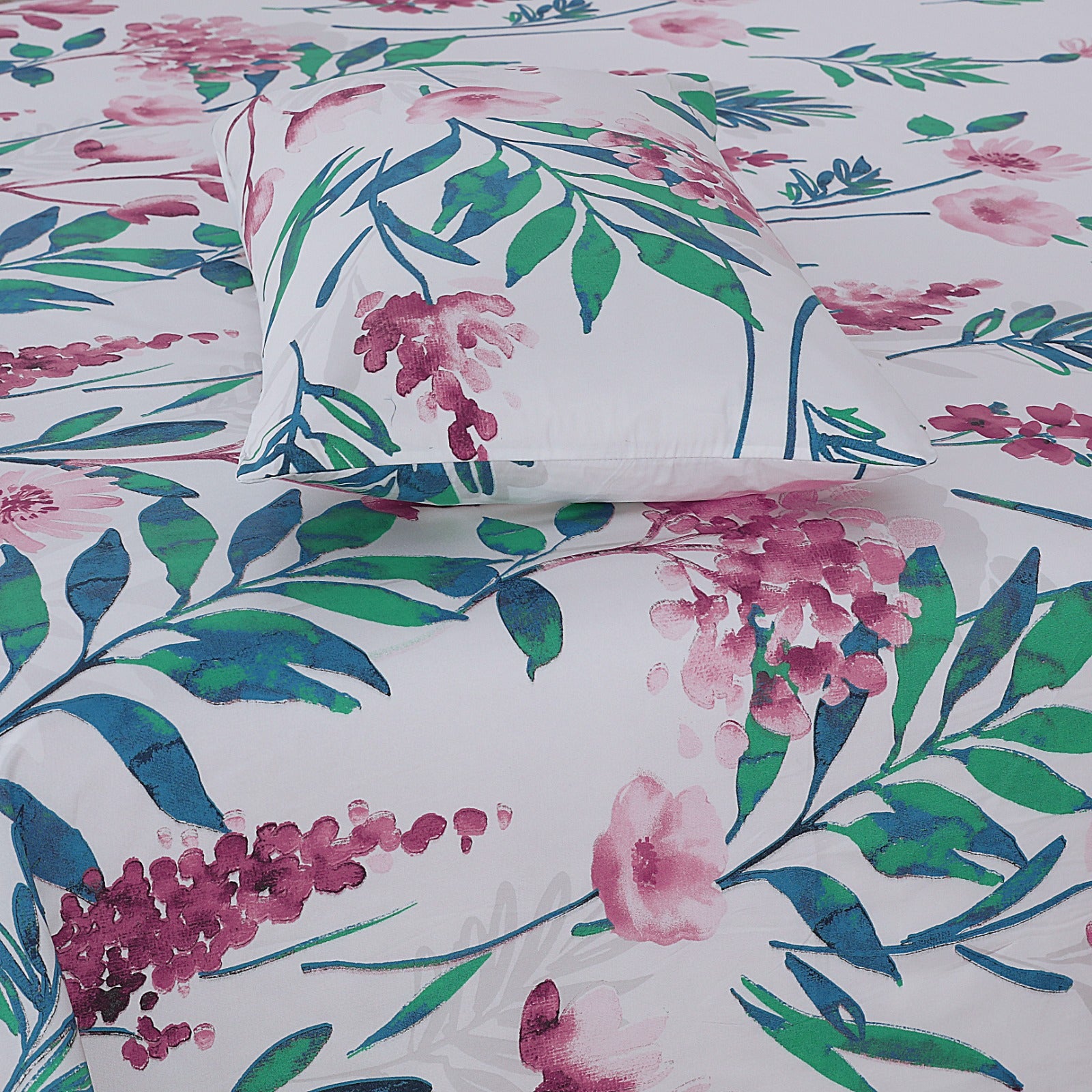 BIG LEAF PREMIUM COTTON KING BEDSHEET 3 PCS