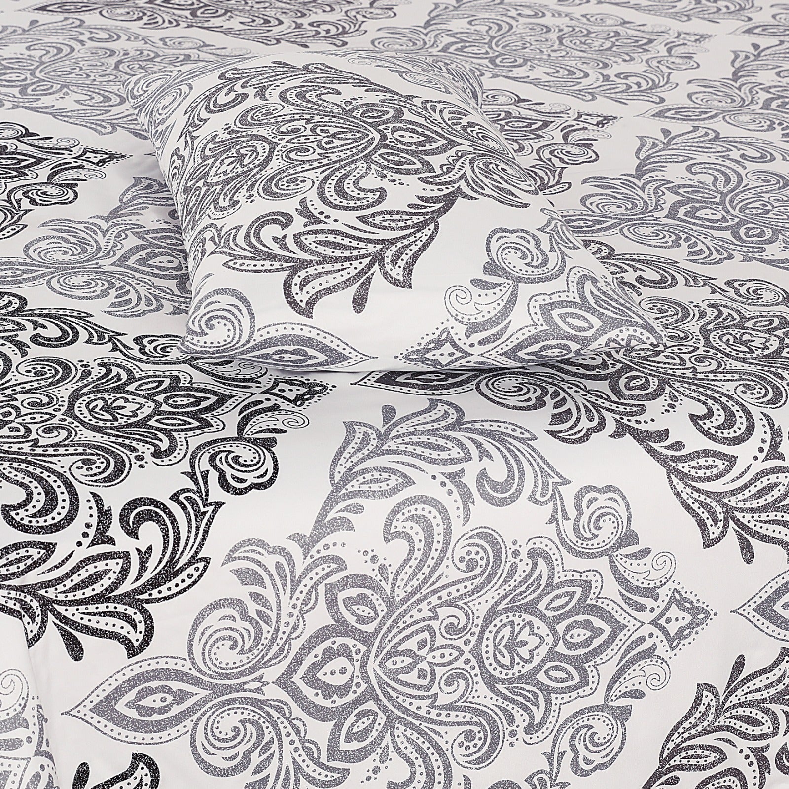 DZ-X16 PANEL PREMIUM COTTON KING BEDSHEET 3 PCS