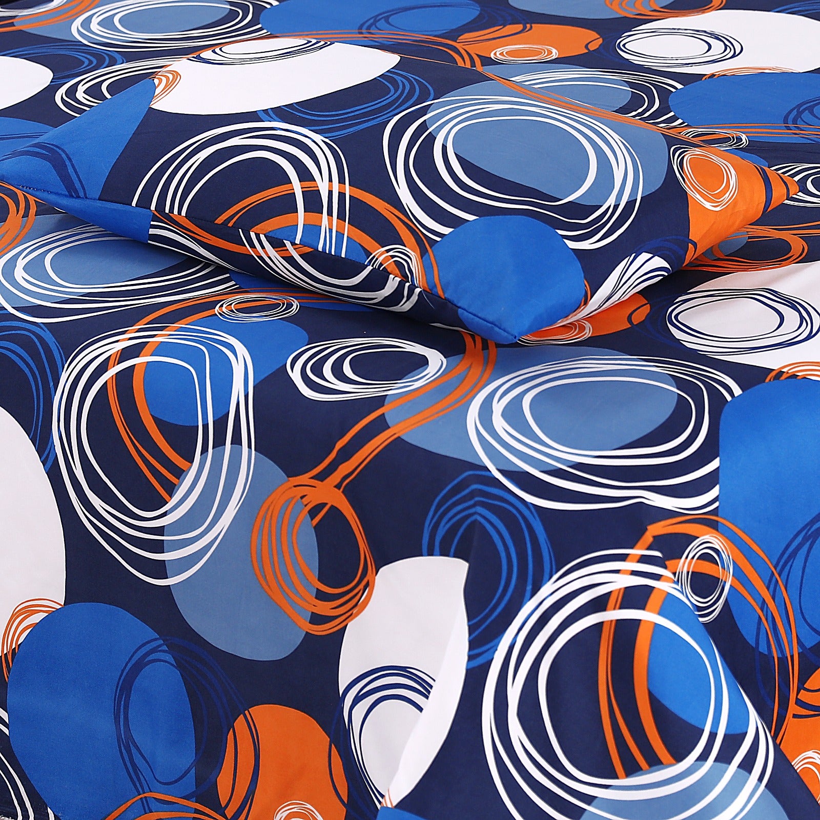 DZ-1041 PREMIUM COTTON KING BEDSHEET 3 PCS