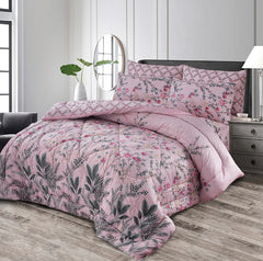Double Bed 6 pc Winter Razai Set (Heavy Filling) DZ-08